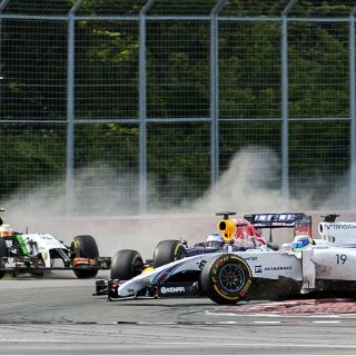 'Checo' y Massa reciben alta tras choque en Canadá