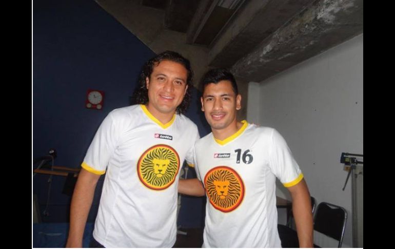 Los jugadores Héctor Reynoso y Andrés Ríos son los nuevos refuerzos del equipo. ESPECIAL /