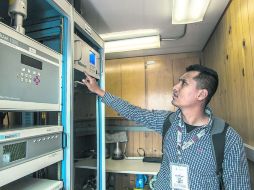 Medidores. Los aparatos que arrojan los datos sobre la cantidad de contaminantes en el aire.  /