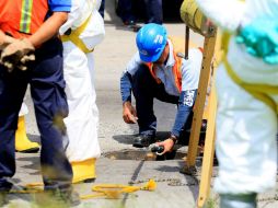 El SIAPA realiza trabajos de mantenimiento a infraestructura para entregar agua con niveles de calidad exigidos por la normatividad. ARCHIVO /