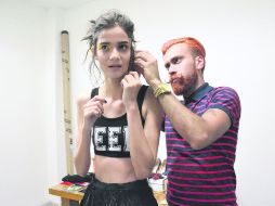 Juka realizó estudios en Guadalajara; su amor por la moda inició desde que veía a su abuela coser.  /