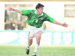 El Tiburon” debutó como titular en un Mundial ante los Demonios Rojos de Bélgica, en el Stade du Parc Lescure de Bordeaux, Francia. MEXSPORT /