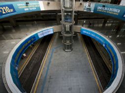 Autoridades calificarían de 'oportunista' la paralización del servicio durante la competencia. AFP /