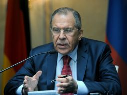 El canciller ruso insiste en que la negativa de Ucrania de iniciar el diálogo con los separatistas sólo prolongarán la crisis. AFP /