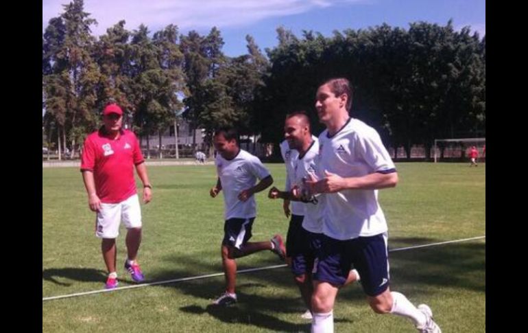 Los ahora Mineros de Zacatecas entrenan en las instalaciones del Estadio 3 de Marzo.  /