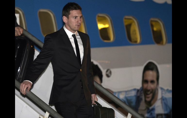 Desde el arribo de la estrella del Barcelona, los brasileños ya esperan verlo jugar. AFP /