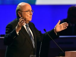 Joseph Blatter, presidente de FIFA y quien busca reelegirse en el próximo proceso. AFP /