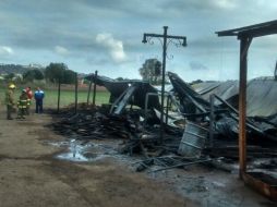 Las autoridades no reportan personas intoxicadas o quemadas.  /