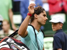 Rafa pasó bye la primera ronda, pero no logró superar la segunda. EFE /