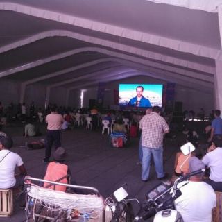 La Plaza Liberación sintió el ambiente mundialista