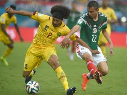 En Los Pinos no se realizó ningún preparativo especial con motivo de este partido. EFE /