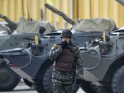 Instan al gobierno de Moscú a replegar sus fuerzas militares en las fronteras con Ucrania.  /