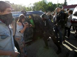 La región de Lugansk se ha convertido en escenario de combates intensos en las últimas semanas. AP /