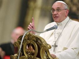 'La única manera de vencer el pecado es el servicio porque la corrupción viene del orgullo y el servicio humilla', asegura Su Santidad. ARCHIVO /