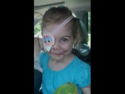 Con esta imagen, la familia de Victoria hizo su denuncia pública. Tomada de Facebook. ESPECIAL /