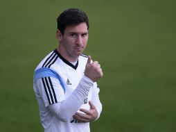 El capitán de la Selección argentina asegura que no vio al niño que le extendió la mano para saludarlo. AFP /