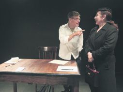 RIÑÓN DE CERDO PARA EL DESCONSUELO. Una de las obras de Alejandro Ricaño que se presentan actualmente en la ciudad.  /