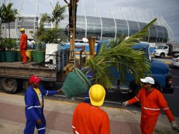 El mexicano es detenido cuando planeaba llegar a Fortaleza, al duelo entre el Tri y Brasil. EFE /