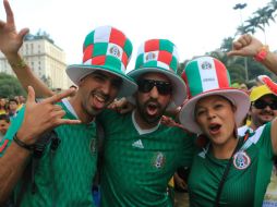 La ola verde ha llegado para arrebatarle a los verde-amarelha su Forteleza. EFE /