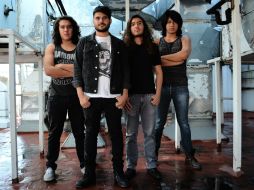 El quinteto tapatío surge de la pasión que comparten por la música potente.  /