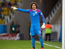 'Memo' Ochoa fue nombrado el mejor jugador del partido México-Brasil. MEXSPORT /