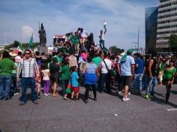 En esta ocasión hubo pocos aficionados en comparación a otras celebraciones.  /