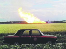 Estallido. Una explosión afecta el gasoducto que lleva gas natural ruso a través de Ucrania hasta Europa EFE /