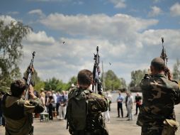 El reporte de ONU subraya que va en aumento la presencia de personas armadas en Donetsk y Lugansk en el último mes. ARCHIVO /