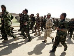 El primer ministro iraquí asegura que tropas iraquíes ya se encuentran luchando en las provincias de Diyala y Saladino. EFE /