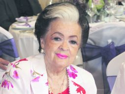 La festejada. Teté Reynaga Viuda de Penichet.  /