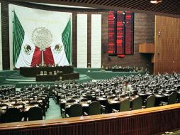El Partido Acción Nacional (PAN) también dejó la discusión en la Cámara de Diputados sobre las leyes secundarias en materia energética. ARCHIVO /