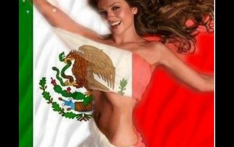 La fotografía sigue en las redes sociales de la actriz. ESPECIAL /