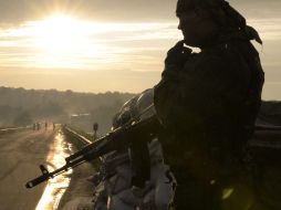 El informe señala que el orden público y el respeto a la ley desaparecieron en zonas de Ucrania controladas por los prorrusos. EFE /