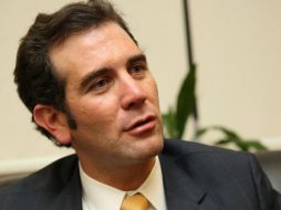 Lorenzo Córdova remitirá la petición de ampliación de techo presupuestal a la SHCP una vez que sea aprobada. ARCHIVO /