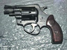 El .32mm que estaba abajo del asiento del 'vocho'.  /