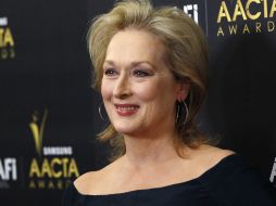 Streep es considerada una de las mejores actrices estadounidenses de todos los tiempos. ARCHIVO /