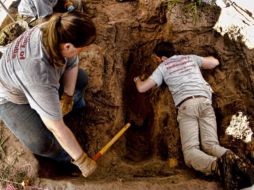 El hallazgo fue en el cementerio Sacred Heart en Falfurrias. ESPECIAL /