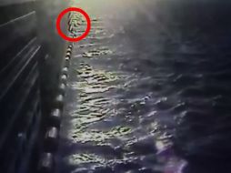 En el video se puede ver el momento de la caída del joven mexicano. ESPECIAL /