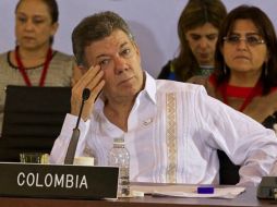 Piden que Juan Manuel Santos opte por la justicia social y el cambio. EFE /