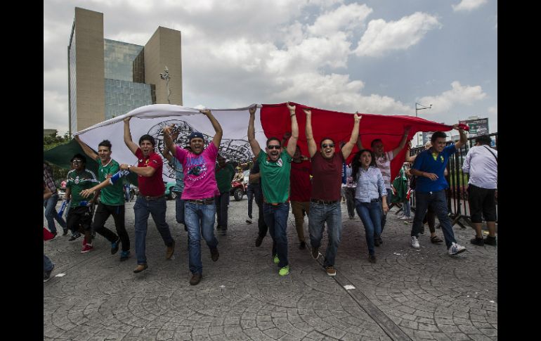 En este lugar, los aficionados acostumbran celebrar los triunfos del Tri. ARCHIVO /