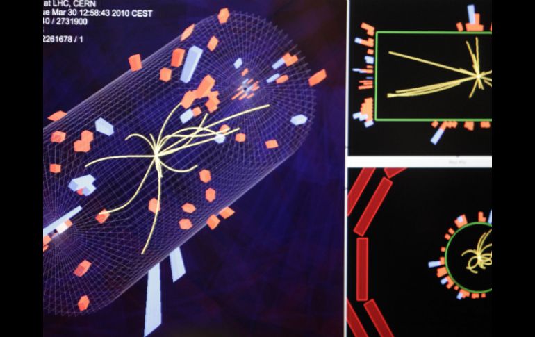 El acelerador de partículas fue usado para descubrir la partícula subatómica conocida como el bosón de Higgs. AP /
