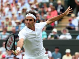 Roger no tuvo dificultades para enfrentar a su adversario en la pista 1 del All England Club. AFP /