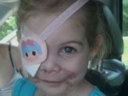 Con esta imagen, la familia de la menor hizo su denuncia pública por medio de Facebook. ARCHIVO /