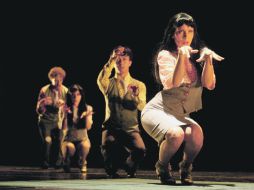 Encuentro Nacional de Danza. En la imagen una coreografía de Andrea Chirinos.  /