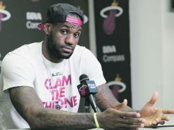 LeBron James, ha conducido a Miami a la final de la NBA en las recientes cuatro temporadas, con saldo de dos títulos. AP /