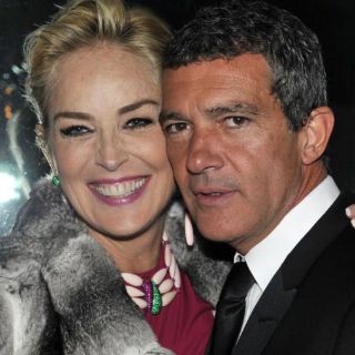 Relacionan a Antonio Banderas con Sharon Stone