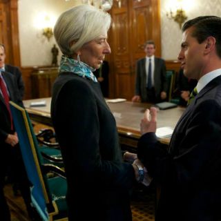 Lagarde, gratamente impresionada por reformas en México