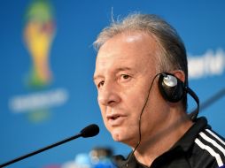 El técnico asegura que está insatisfecho y decepcionado por los resultados que obtuvieron. AFP /