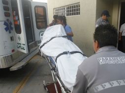 Fue trasladada al Antiguo Hospital Civil. ESPECIAL /