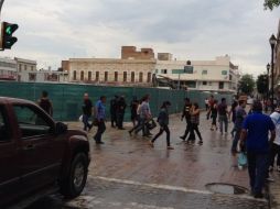 En la zona mejoran la circulación de vehículos y peatones. ESPECIAL /